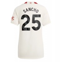 Billiga Manchester United Jadon Sancho #25 Tredje fotbollskläder Dam 2023-24 Kortärmad
